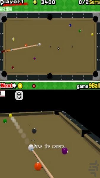 Billiard Action ds - Gameplay image of android game
