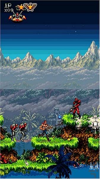 کنترا رمبو- روح دوگانه ds - Gameplay image of android game