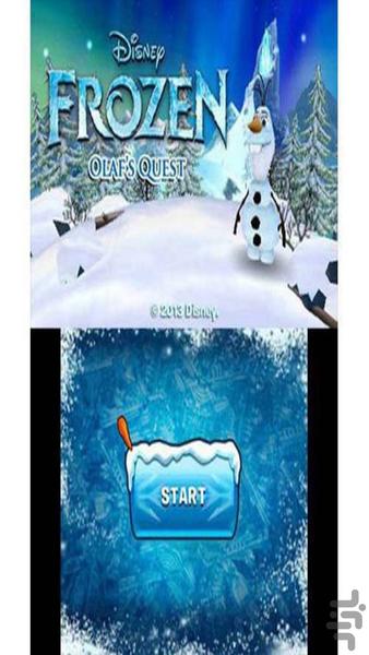 جستجوی اولاف فروزن دیزنی - عکس بازی موبایلی اندروید