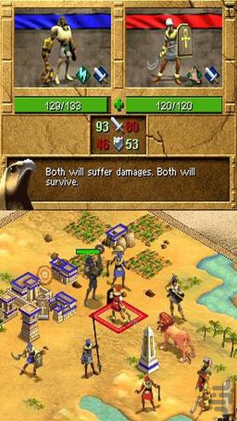 نوین عصر امپراتوری ها - اسطوره ها - Gameplay image of android game