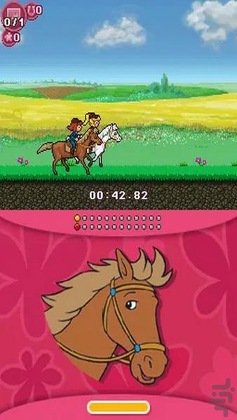 Bibi &amp; Tina - The Great Paper - Gameplay image of android game