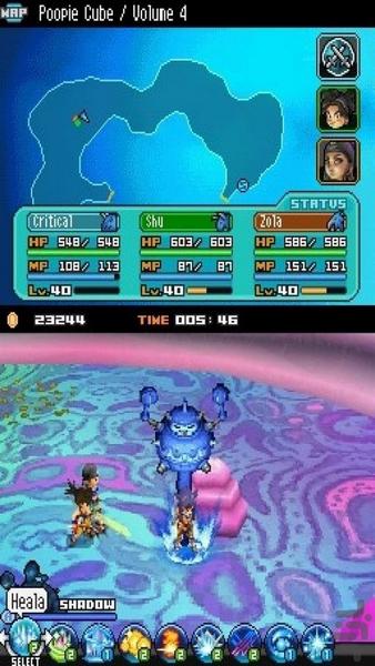 Blue Dragon - Awakened Shadow ds - Gameplay image of android game