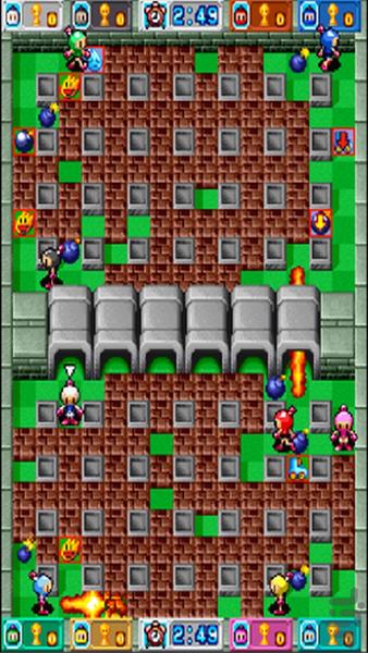 نوین بمب افکن بمبرمن DS - Gameplay image of android game