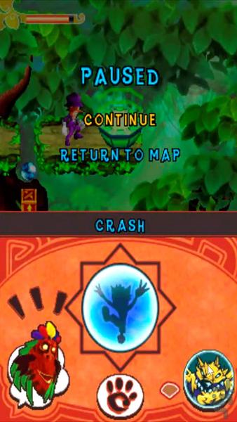 Crash - Mind  Over Mutant nintendods - Gameplay image of android game