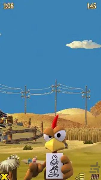 Crazy Chicken Adventure - The - Gameplay image of android game