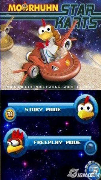 Crazy Chicken - Star Karts dsi - Gameplay image of android game