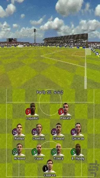 FIFA 08 - Gameplay image of android game