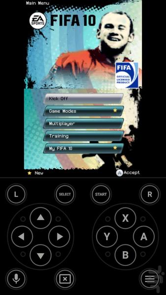 FIFA Soccer 10 ds - Gameplay image of android game