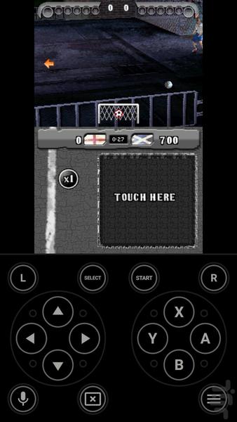 نوین فیفا در خیابان 2 ds - Gameplay image of android game