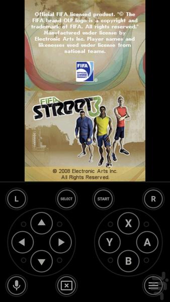 FIFA Street 3 ds - Gameplay image of android game