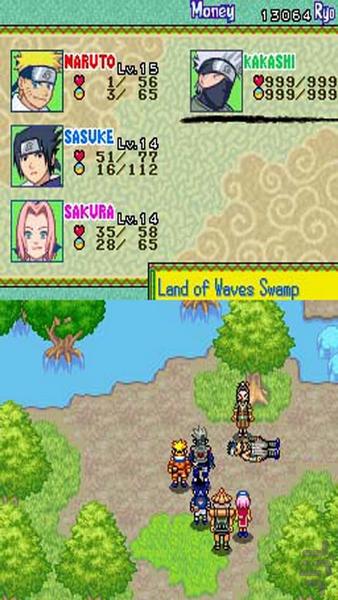 Naruto - Path of the Ninja 2 dsi - Gameplay image of android game