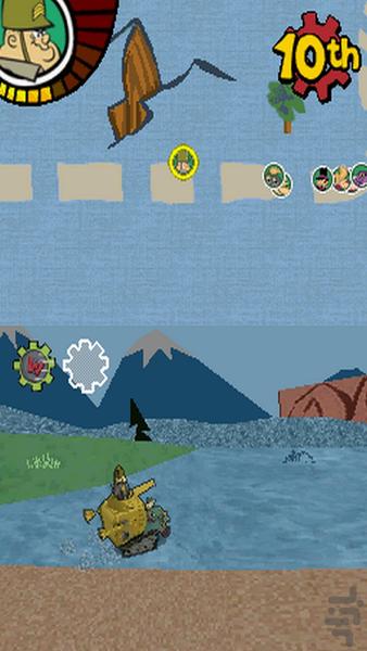 Wacky Races - Crash &amp; Dash - Gameplay image of android game
