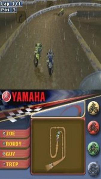 Yamaha Supercross ds - Gameplay image of android game