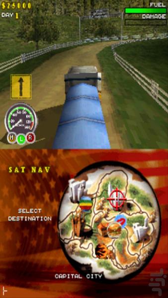 Big Mutha Truckers ds - Gameplay image of android game