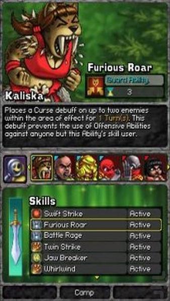 Dawn of Heroes ds - Gameplay image of android game