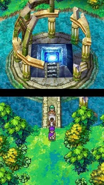 Dragon Quest V - Hand of the - Gameplay image of android game