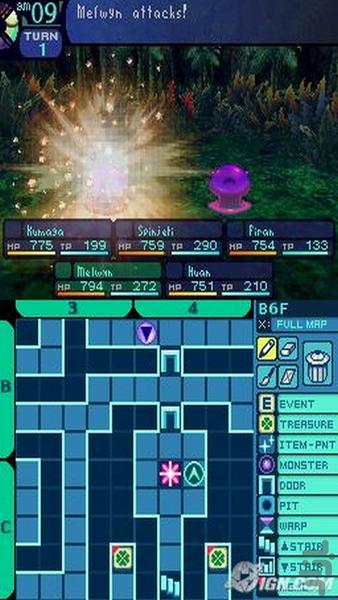 Etrian Odyssey ds - Gameplay image of android game