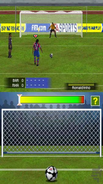 FIFA 08 - Gameplay image of android game