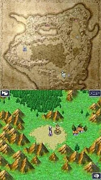 Final Fantasy III - Gameplay image of android game