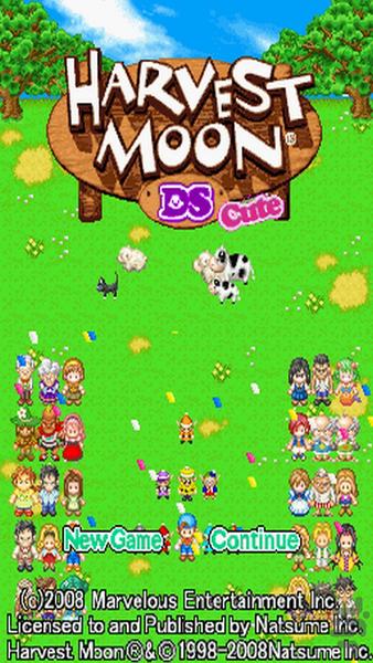 Harvest Moon DS Cute - Gameplay image of android game