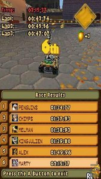 Madagascar Kartz - Gameplay image of android game