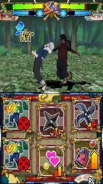 Naruto Shippuden - Shinobi Retsuden - Gameplay image of android game