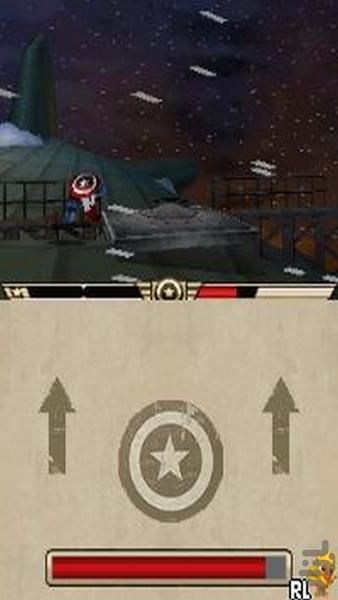 کاپیتان آمریکا سوپر سرباز - Gameplay image of android game