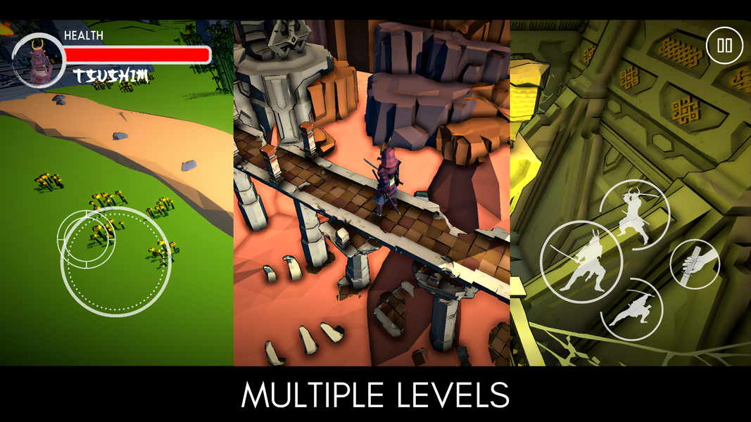 Ronin Revengeance: Samurai 3D - Image screenshot of android app
