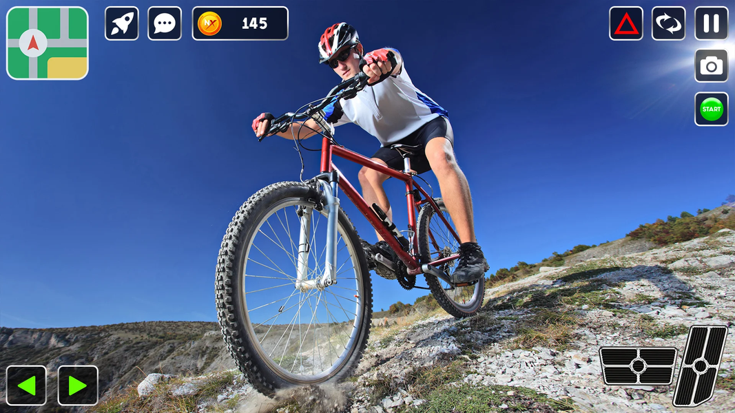 Cycle Games 2023 BMX Games - Gameplay image of android game