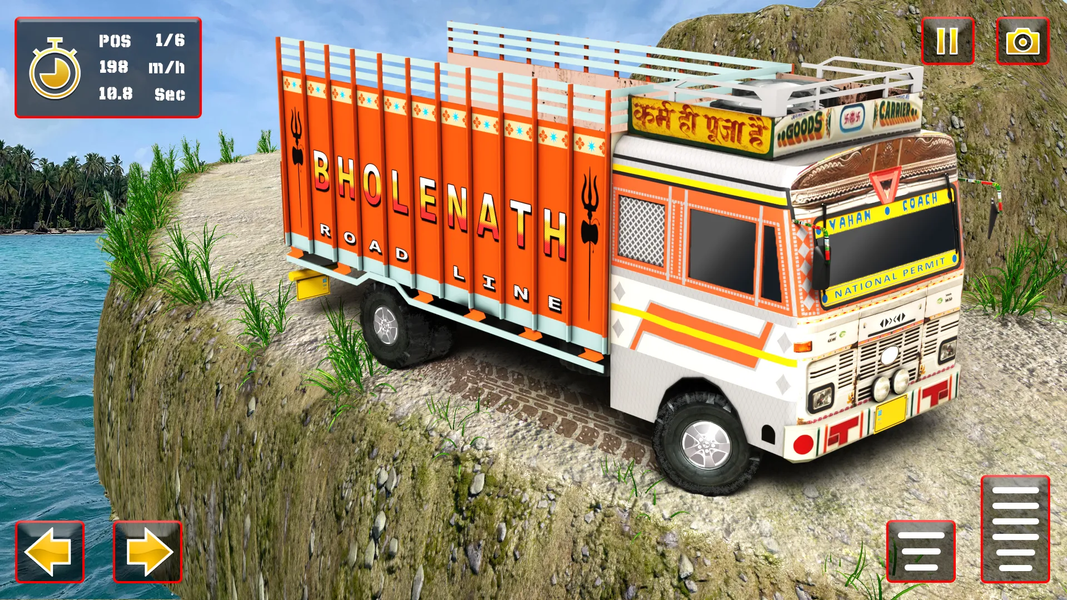 Gadi wala game truck simulator - Gameplay image of android game