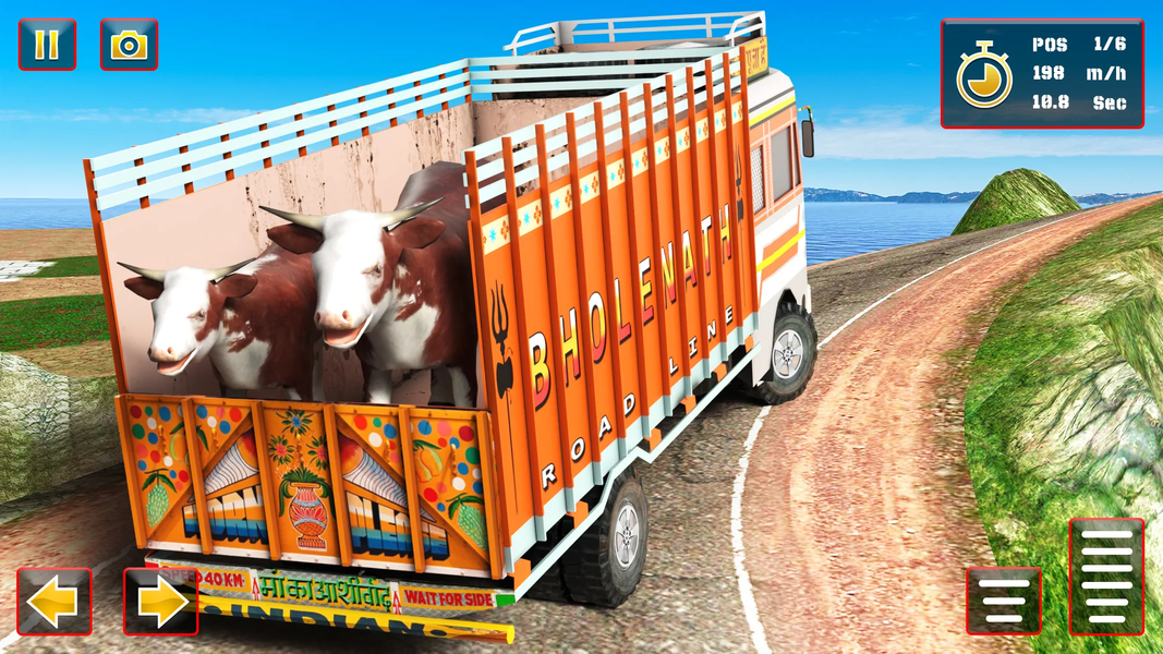 Gadi wala game truck simulator - Gameplay image of android game
