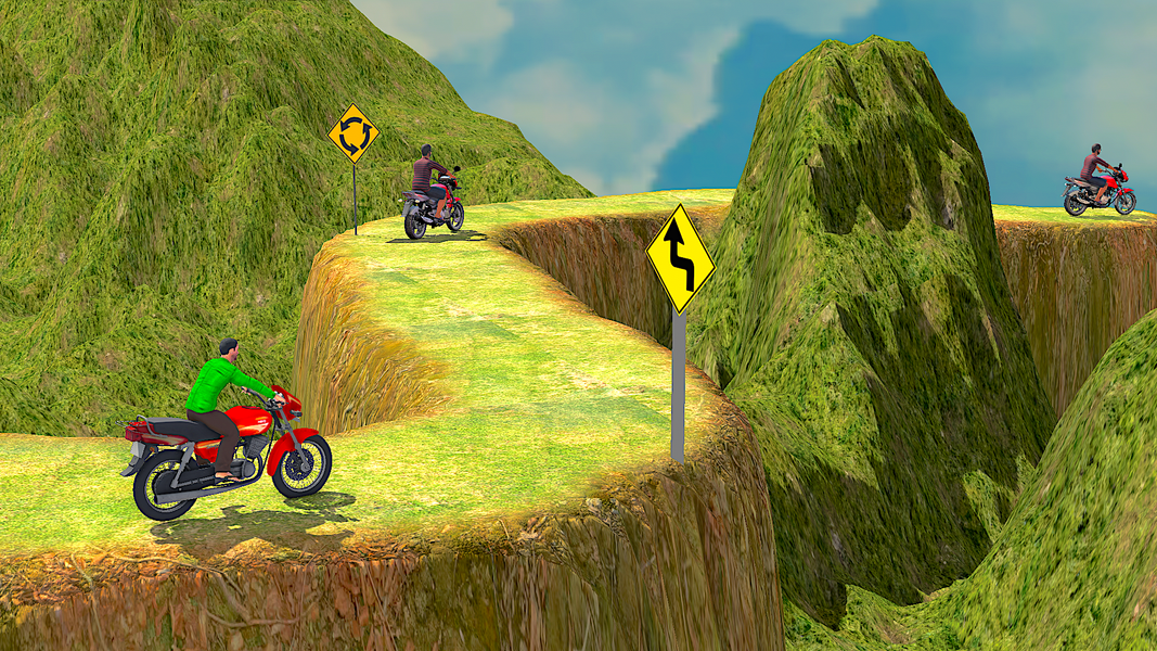 Gadi Wala Bike 3D Kar Games - Gameplay image of android game
