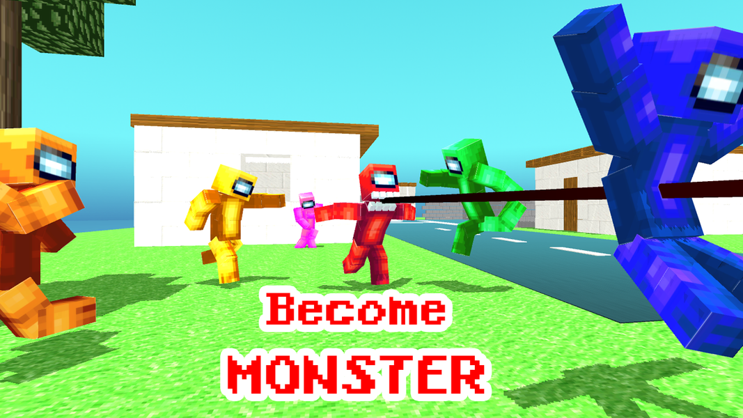 Impostor Titan: Blocky Planet - Gameplay image of android game