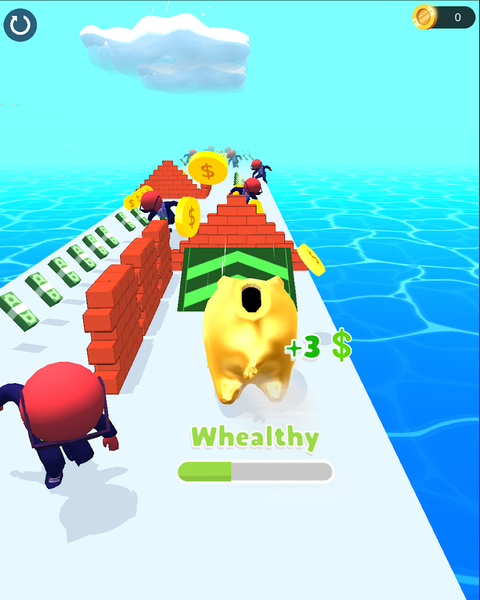 Rich Pig Run - عکس بازی موبایلی اندروید