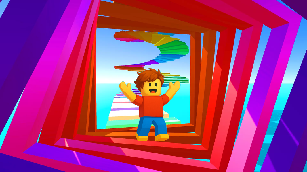 Obby Run: World of Parkour - عکس بازی موبایلی اندروید