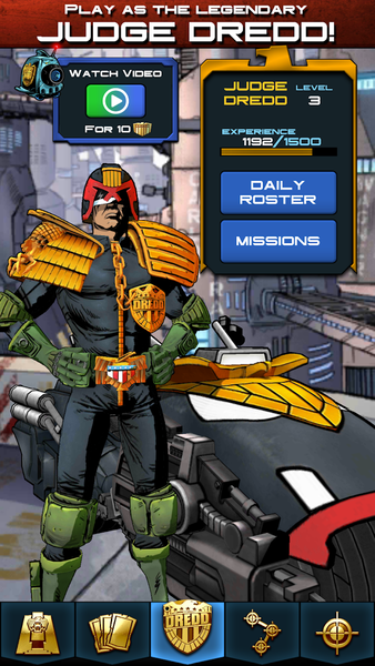 Judge Dredd: Crime Files - Gameplay image of android game