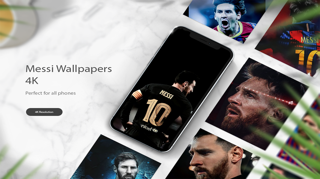 Lionel Messi Wallpapers 4K - عکس برنامه موبایلی اندروید