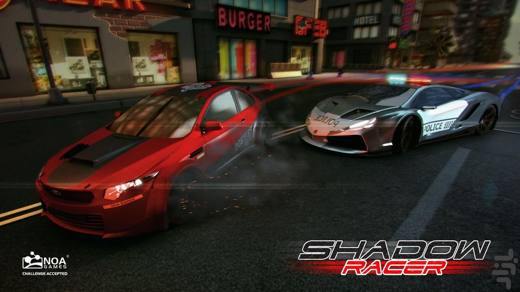 Shadow Racer - شدو ریسر (آنلاین) - عکس بازی موبایلی اندروید