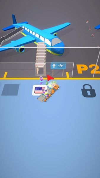 Idle Airport Master - Gameplay image of android game