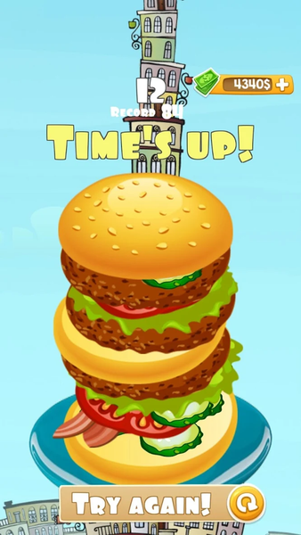 Burger Cafe No Repeat - عکس بازی موبایلی اندروید