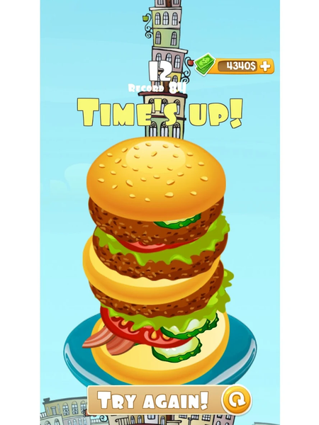 Burger Cafe No Repeat - عکس بازی موبایلی اندروید