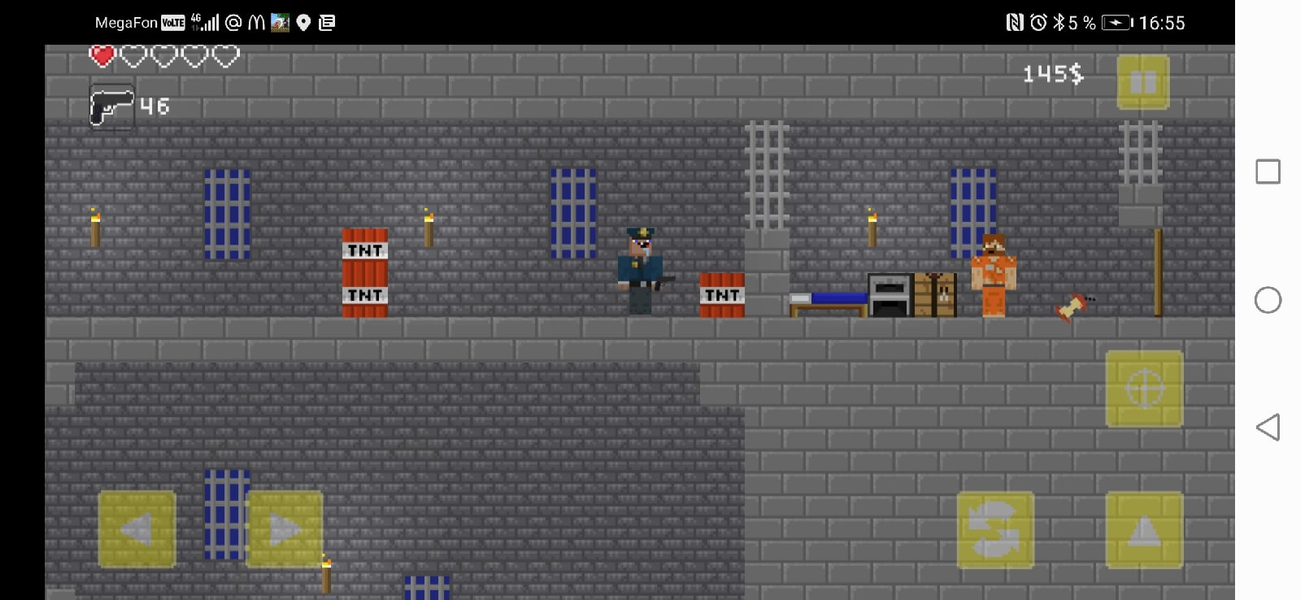 Noob vs Hacker jail break - عکس بازی موبایلی اندروید