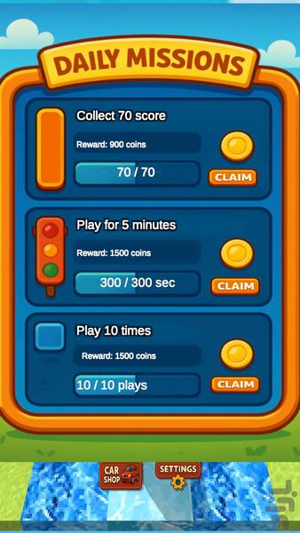 RoadInfinity - Gameplay image of android game
