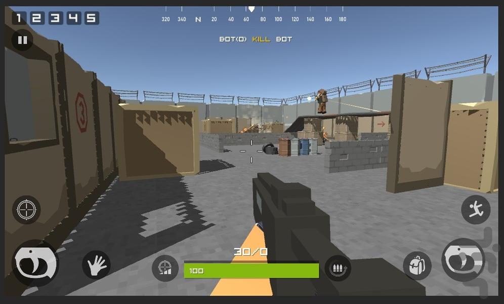 نبرد (پابجی ایرانی) - Gameplay image of android game