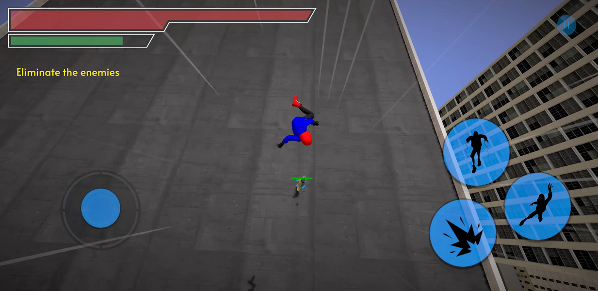 Spider Swinger - Gameplay image of android game