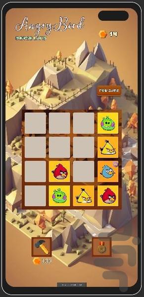 AngryBirds Merge Land - Gameplay image of android game