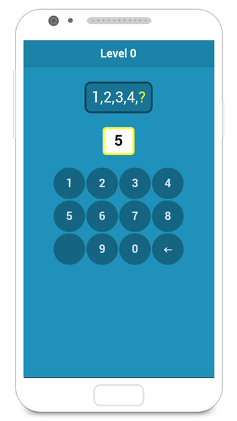 Numbers quiz - Gameplay image of android game