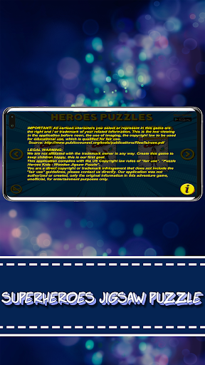Superheroes Puzzles - عکس بازی موبایلی اندروید