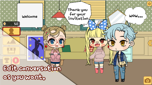 Character Maker: Dress-up Game - Gameplay image of android game