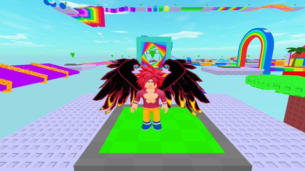 Obby's World Easy Parkour - عکس بازی موبایلی اندروید